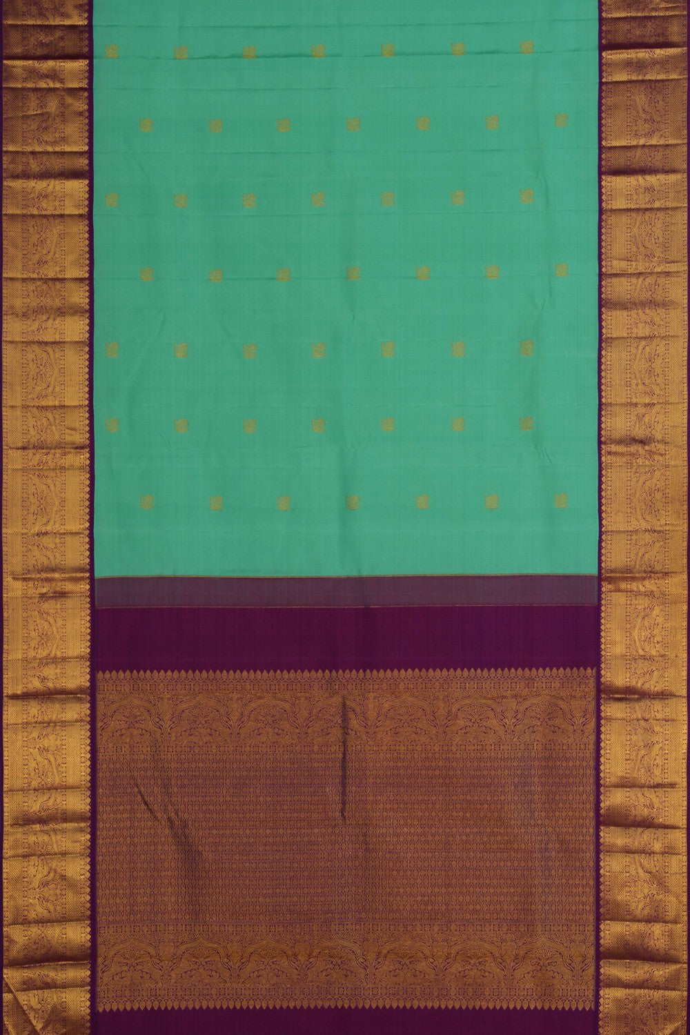Arani Silk Green Saree