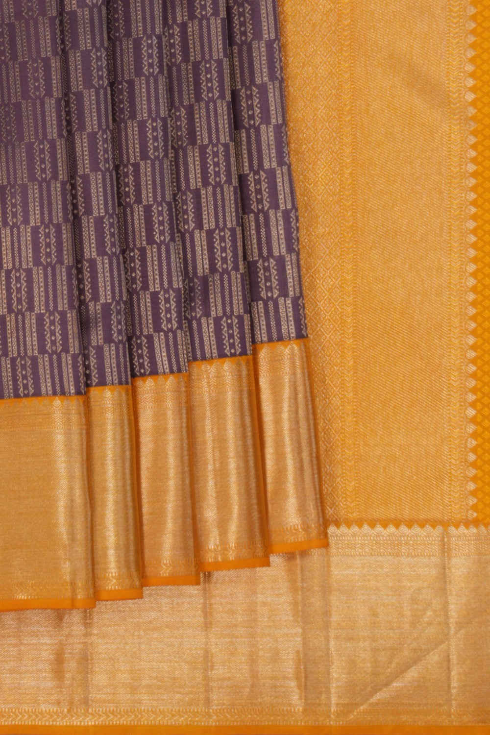 Image of Purple Arani Silk Saree