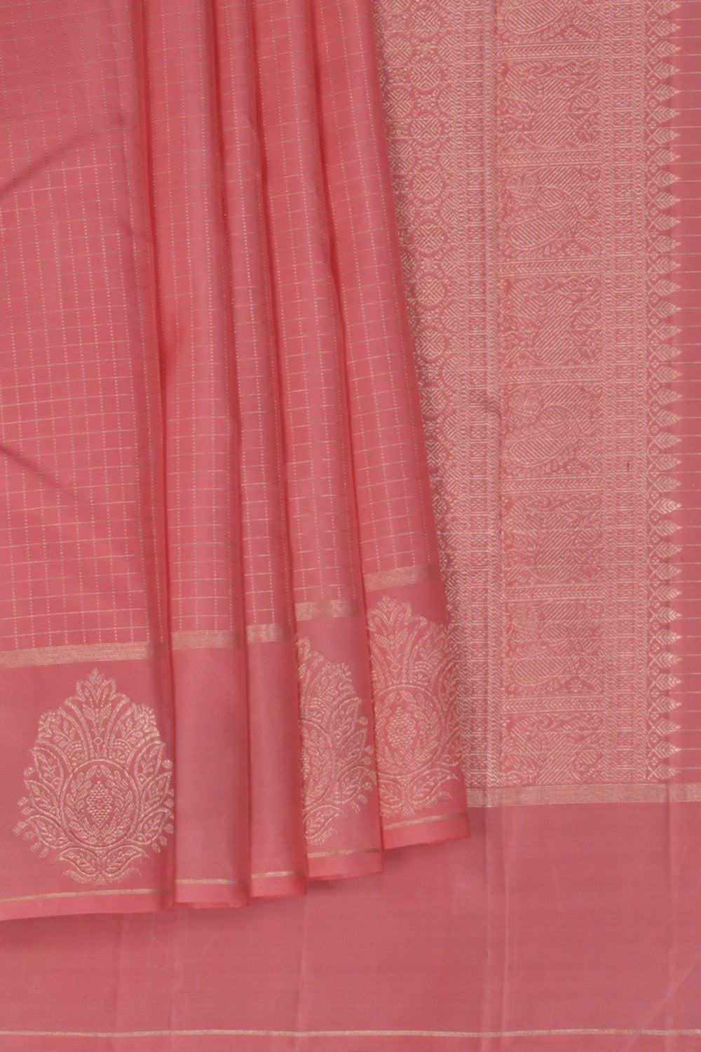 Pink Kattam Arani Silk Saree