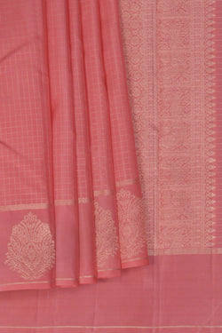 Image of Pink Kattam Arani Silk Saree