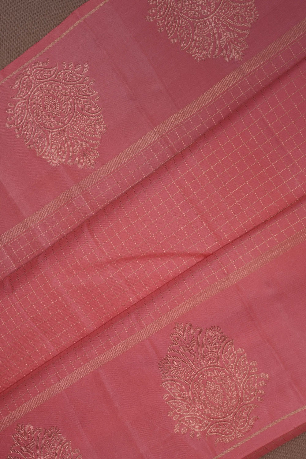 Pink Kattam Arani Silk Saree