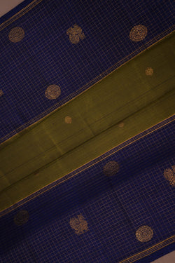 Image of Green Arani Silk Saree