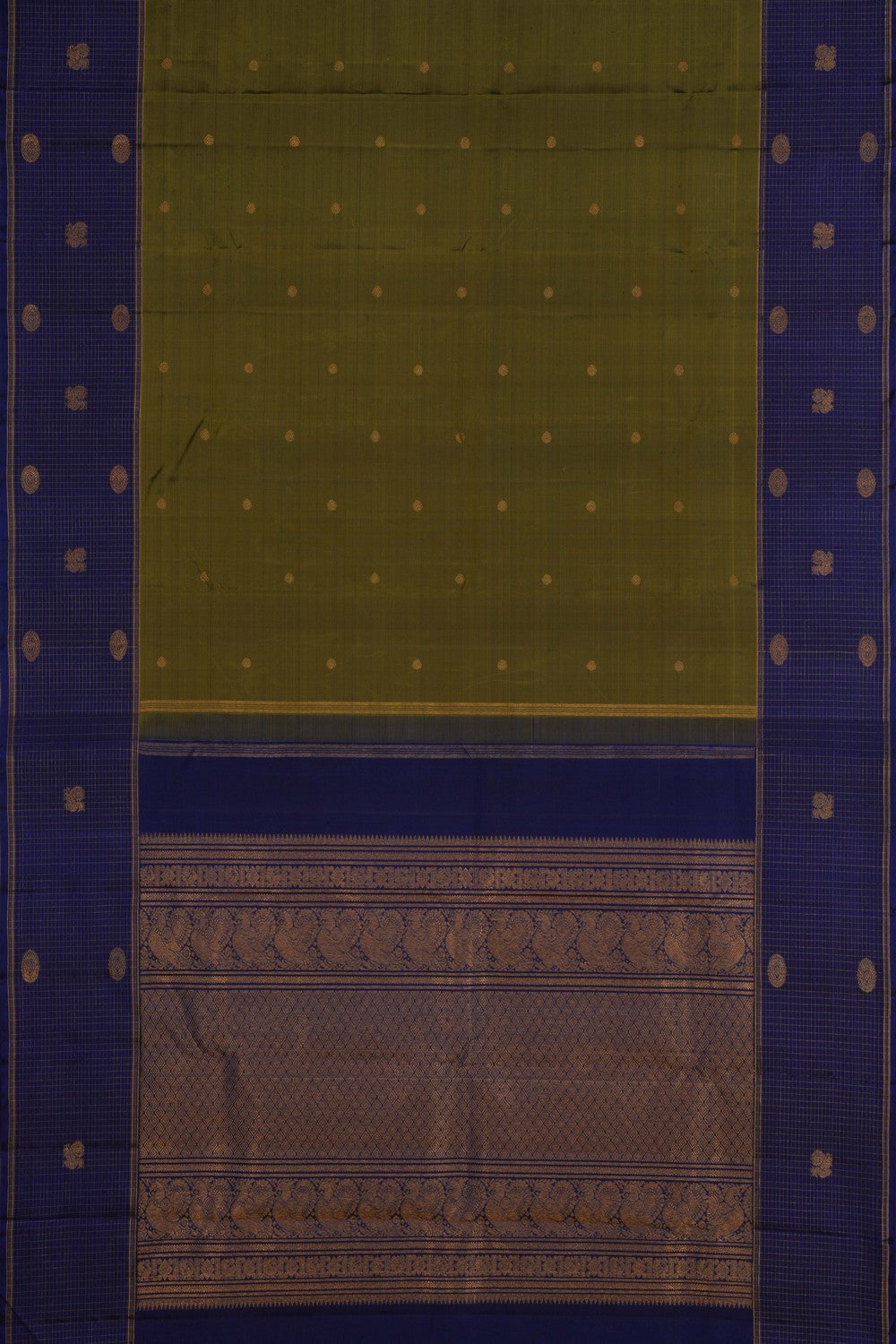 Green Arani Silk Saree