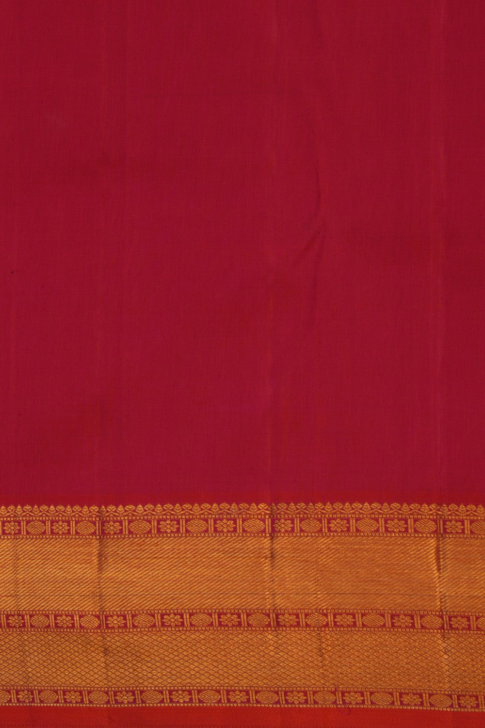 Image of Fuchsia Pink Kanchipuram Silk Saree