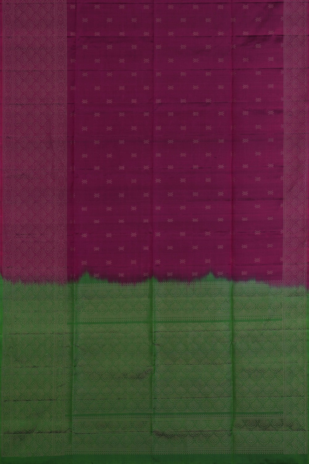 South Silk Purple Saree