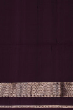 Image of South Silk Violet Saree