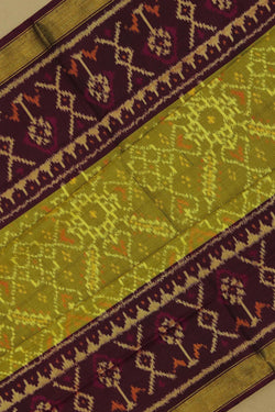 Image of Rajkot Silk Green Saree