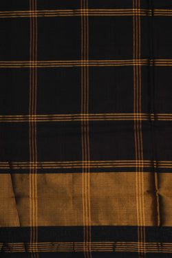 Image of Rajkot Silk Honey Mustard Saree