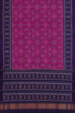 Image of Rajkot Silk Pink Saree