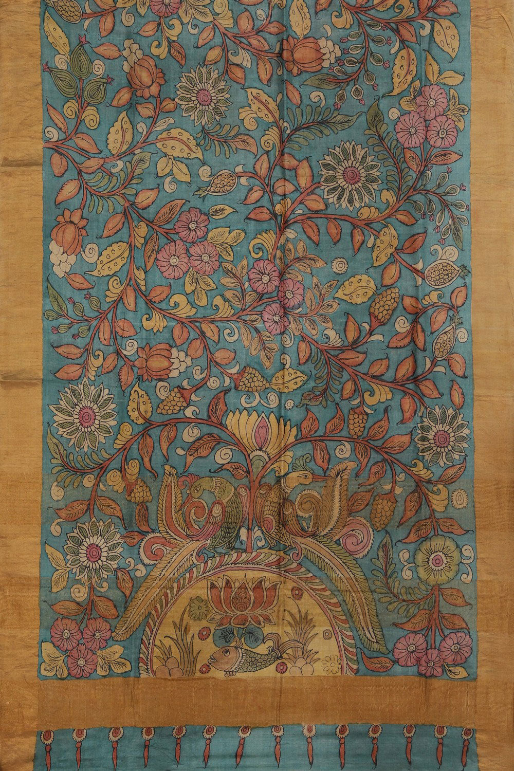Kalamkari Painting Saree