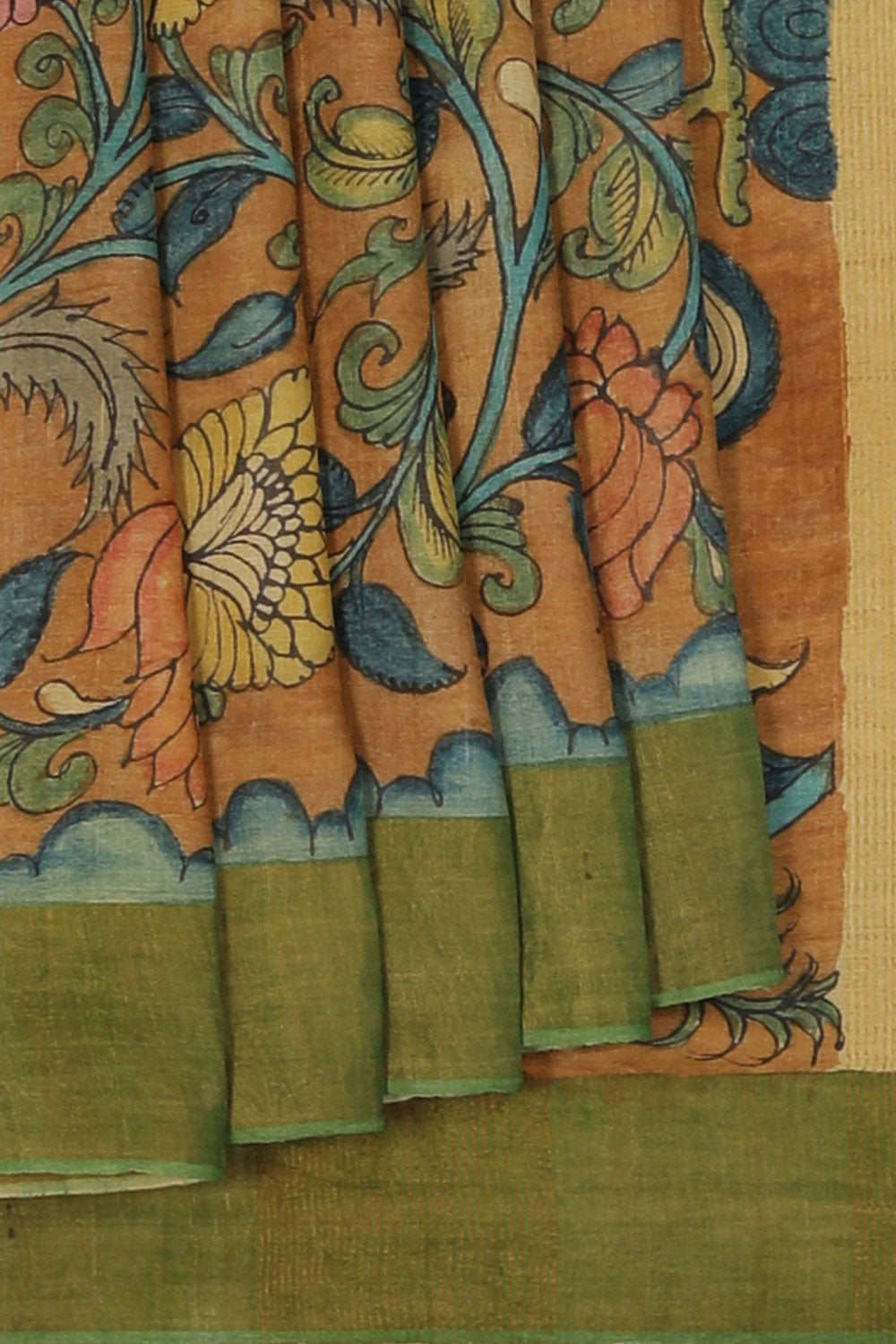 Kalamkari Painting Saree