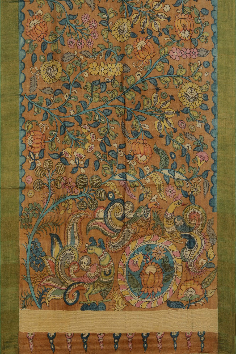 Kalamkari Painting Saree