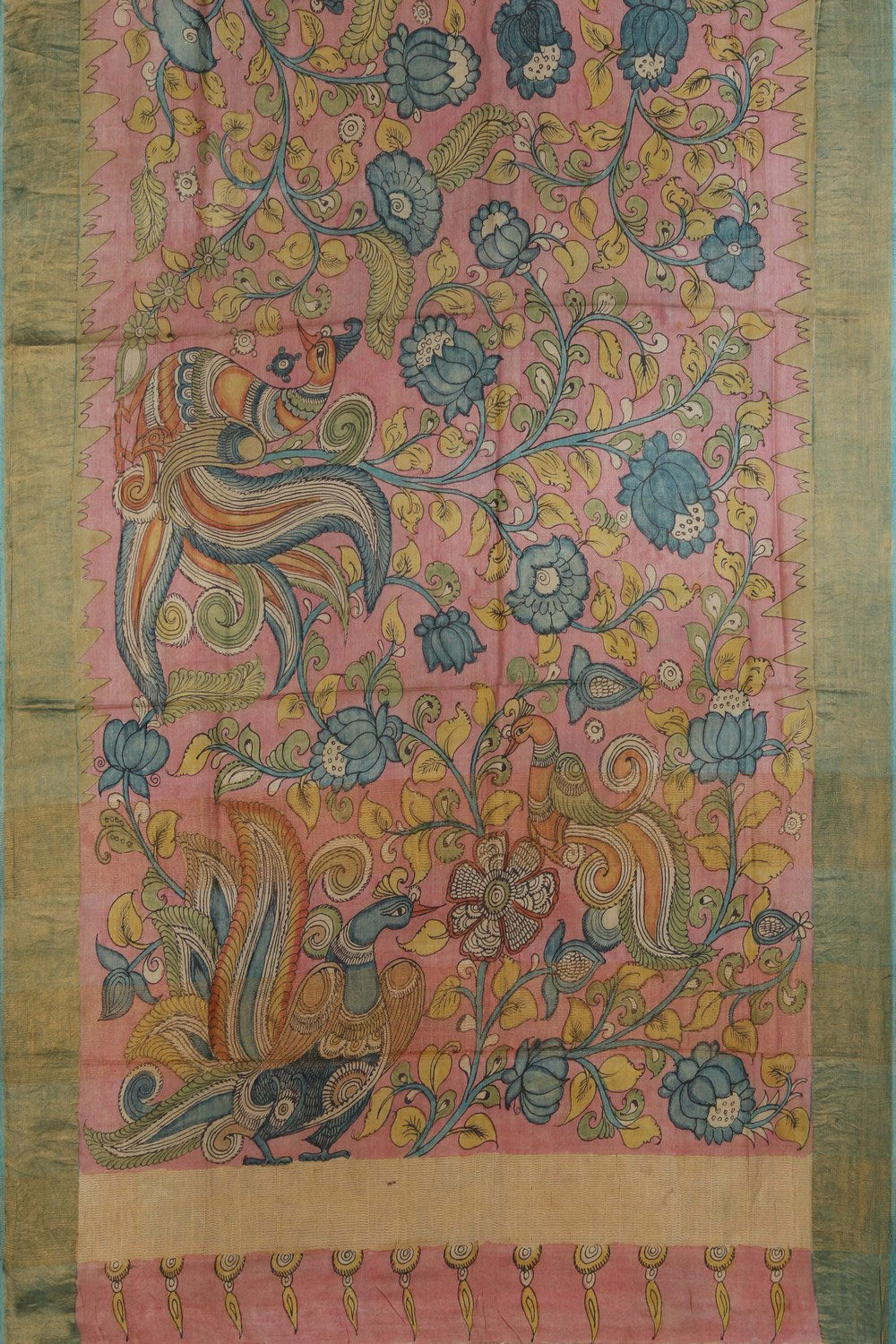 Kalamkari Painting Saree