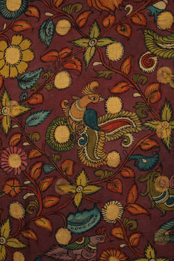 Image of Kalamkari Painting Saree