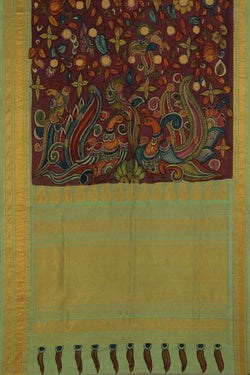 Image of Kalamkari Painting Saree