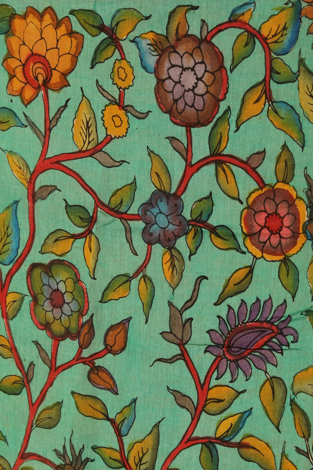 Kalamkari Painting Saree