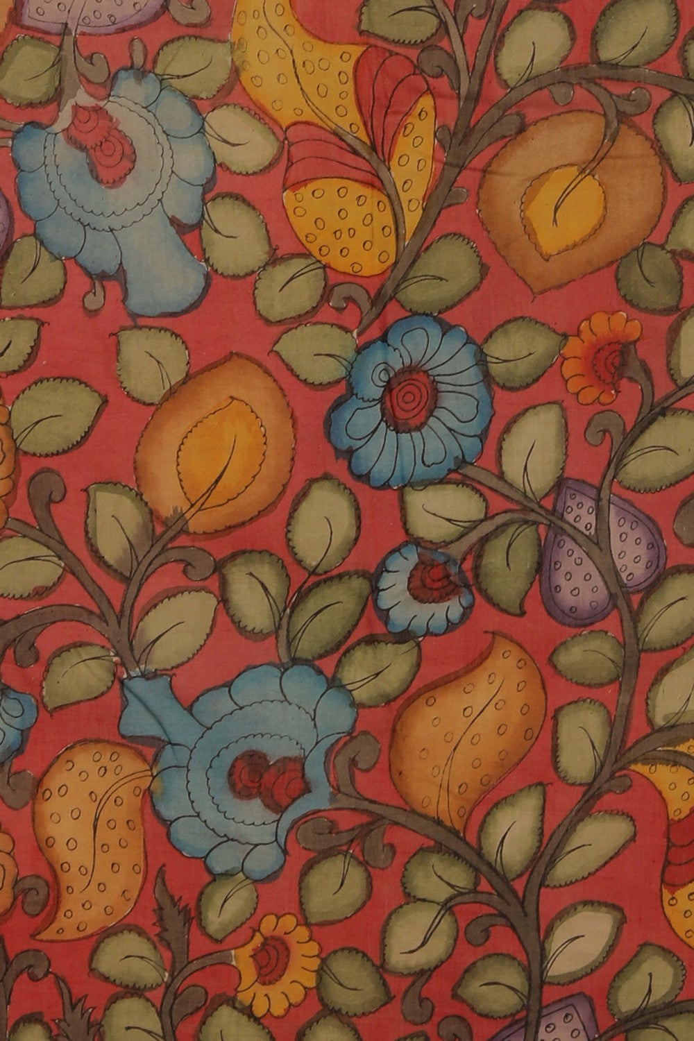 Image of Kalamkari Painting Saree