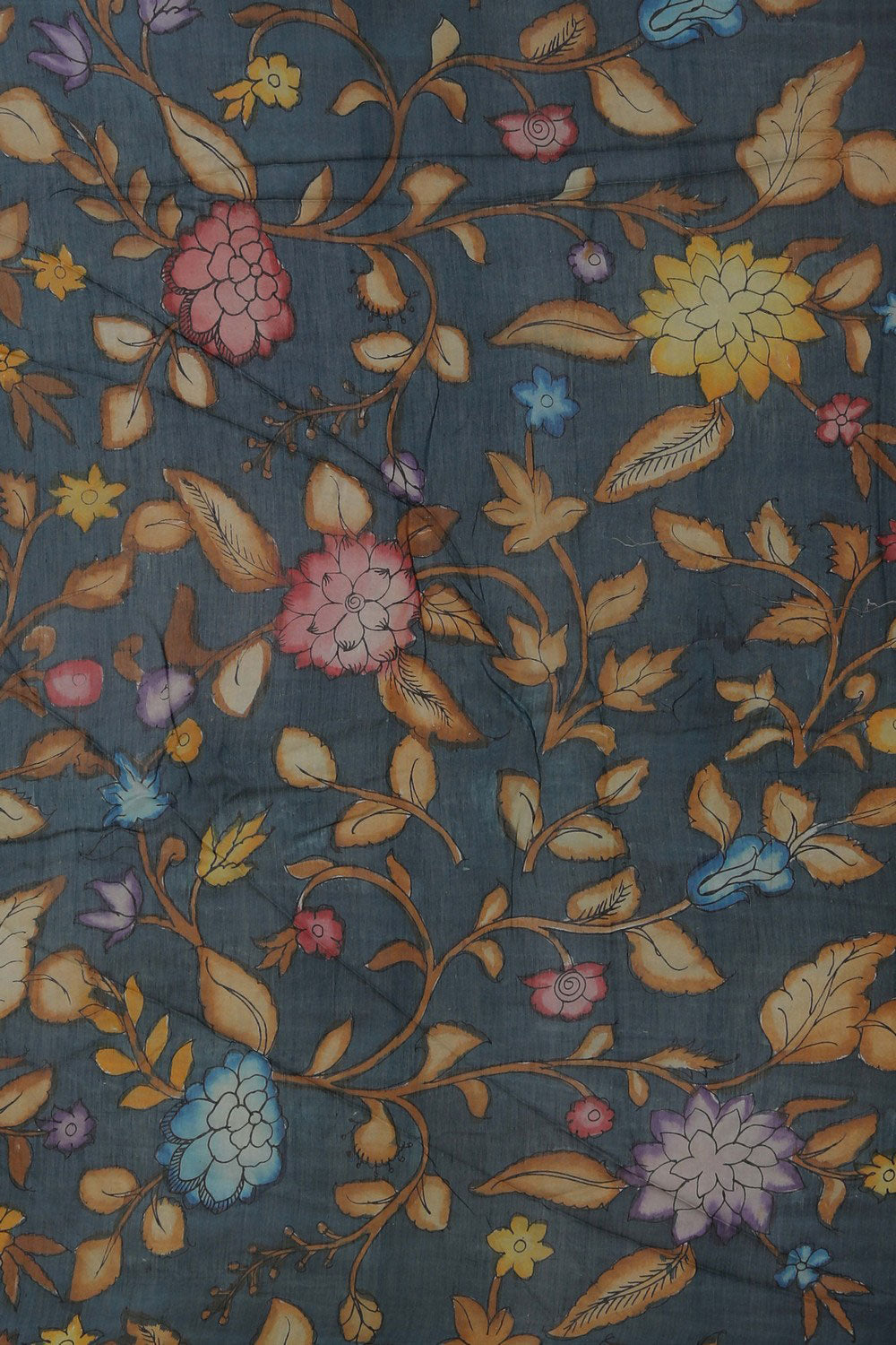 Image of Kalamkari Painting Saree