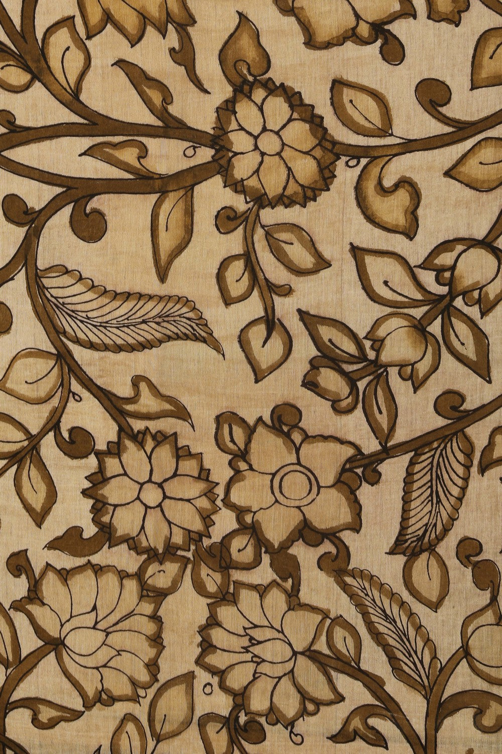 Image of Kalamkari Painting Saree
