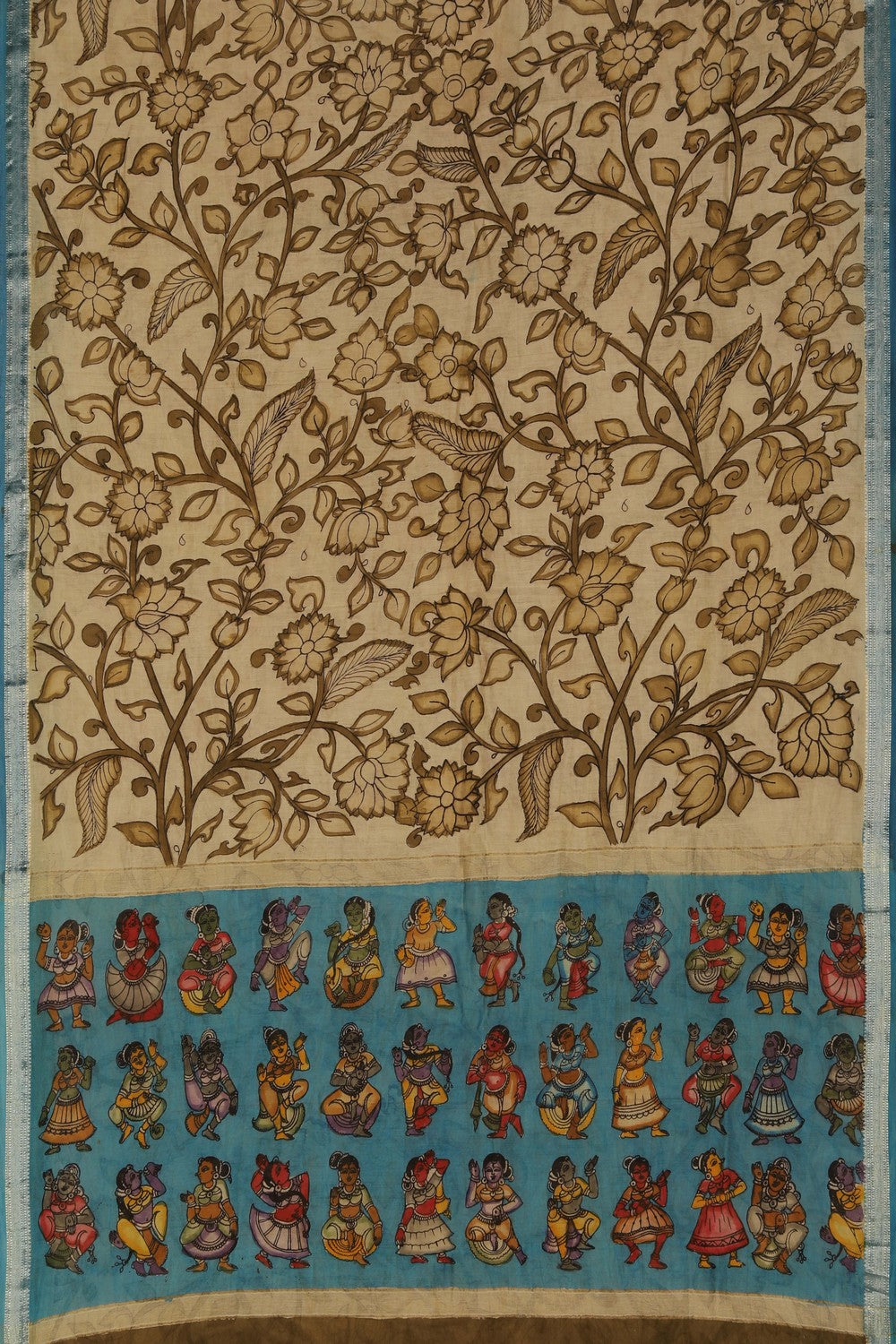 Image of Kalamkari Painting Saree