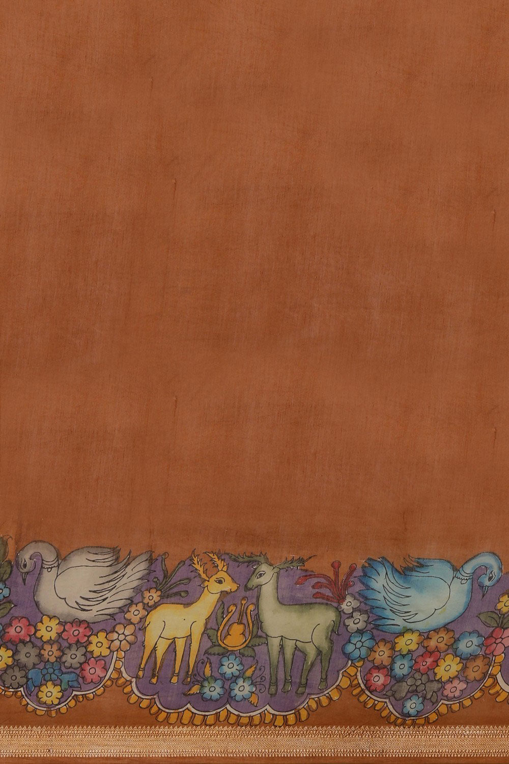 Kalamkari Painting Saree