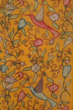 Image of Kalamkari Painting Saree