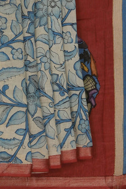 Image of Kalamkari Painting Saree