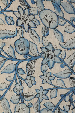 Image of Kalamkari Painting Saree