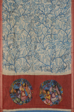 Image of Kalamkari Painting Saree