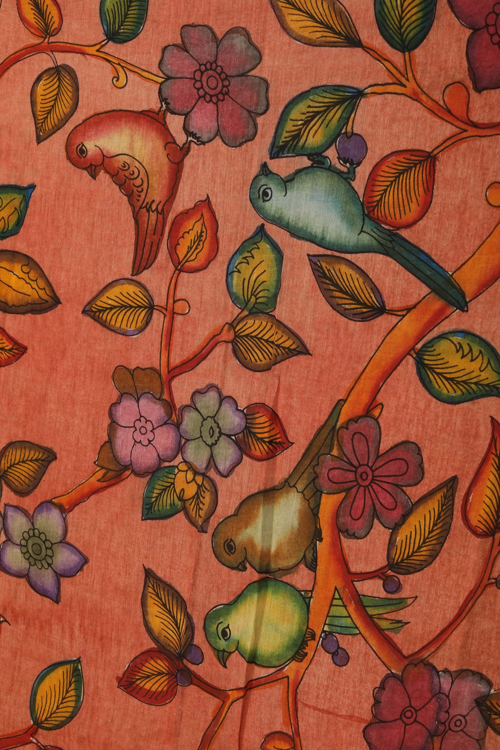 Image of Kalamkari Painting Saree