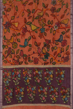 Image of Kalamkari Painting Saree