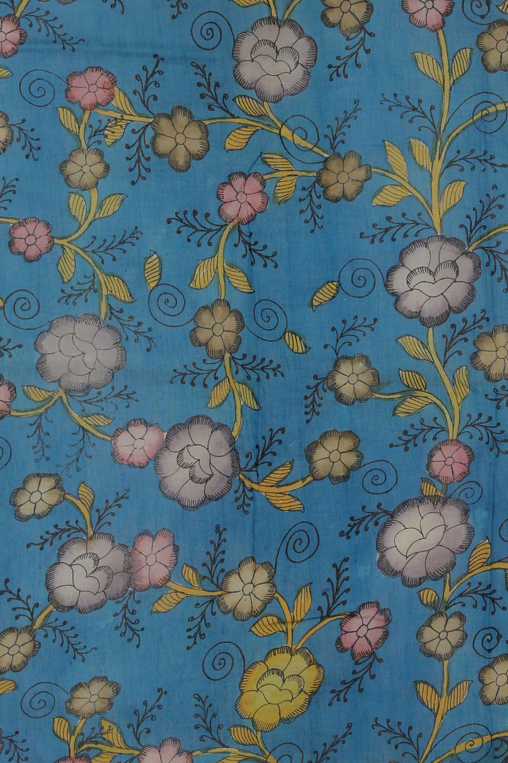 Kalamkari Painting Saree