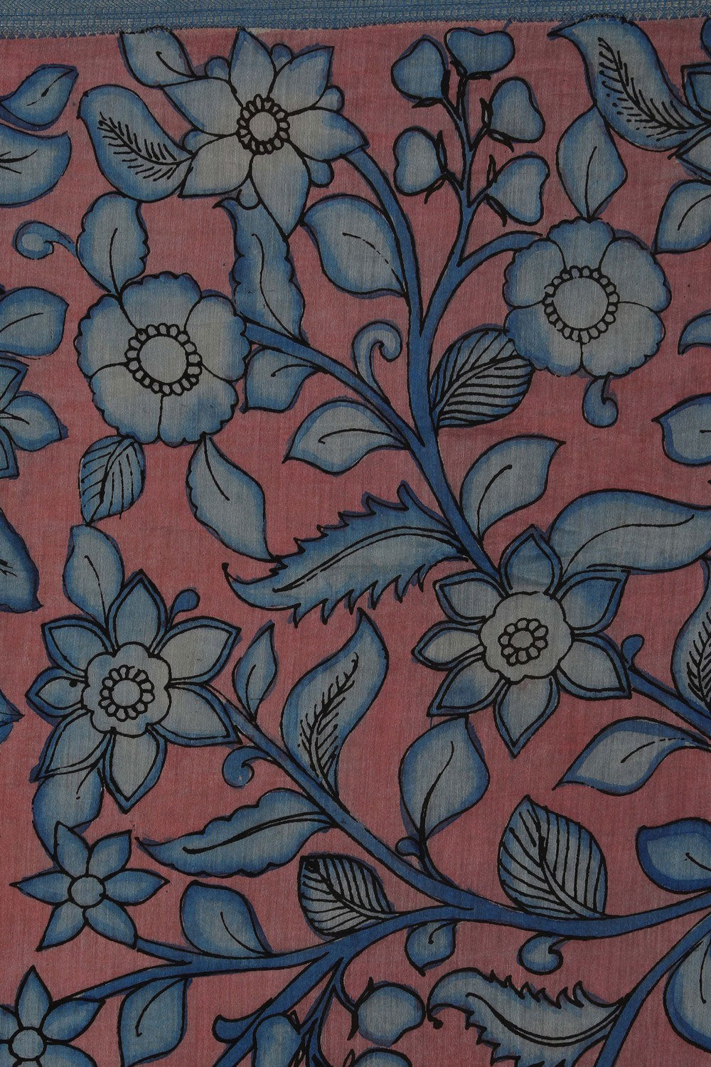 Image of Kalamkari Painting Saree