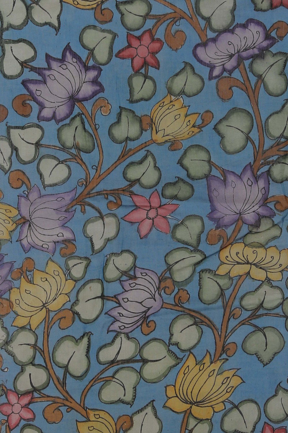 Image of Kalamkari Painting Saree