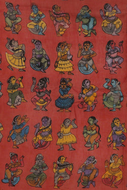 Image of Kalamkari Painting Saree