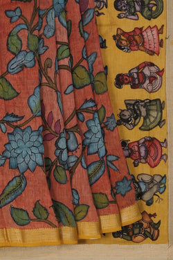 Image of Kalamkari Painting Saree