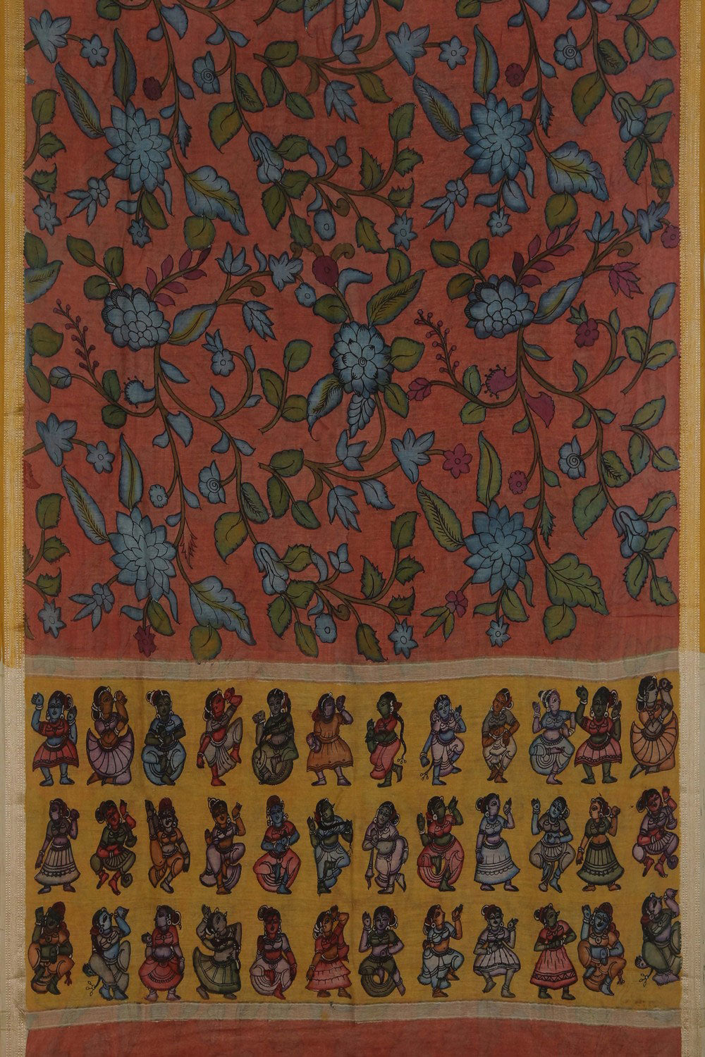 Kalamkari Painting Saree