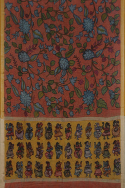 Image of Kalamkari Painting Saree