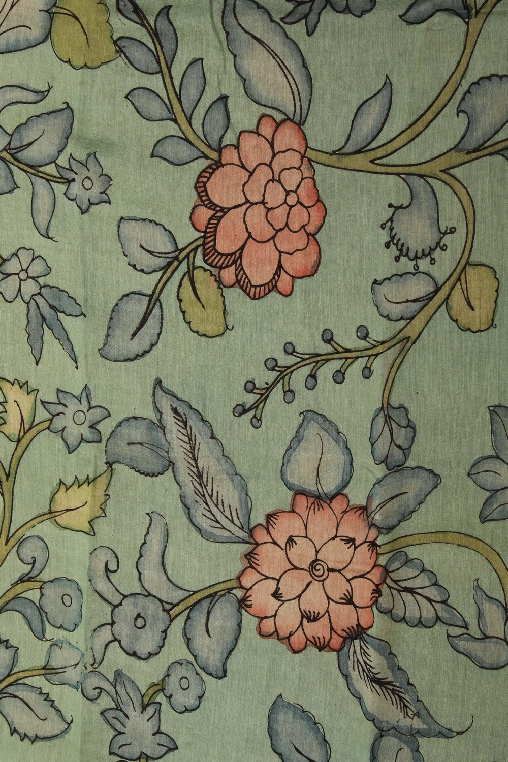 Kalamkari Painting Saree