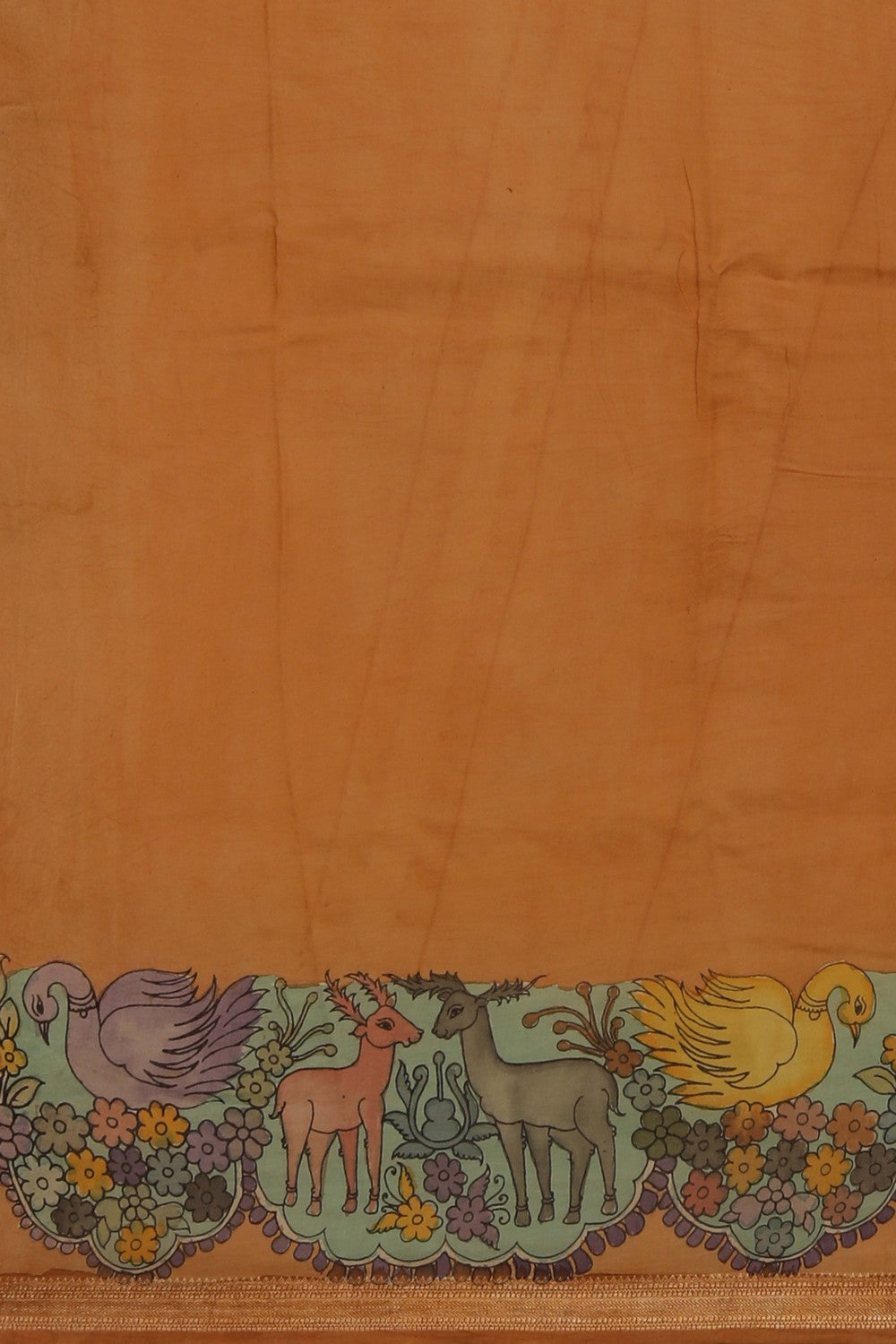 Kalamkari Painting Saree