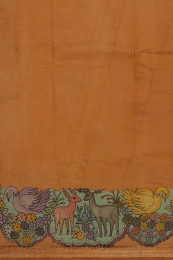 Image of Kalamkari Painting Saree