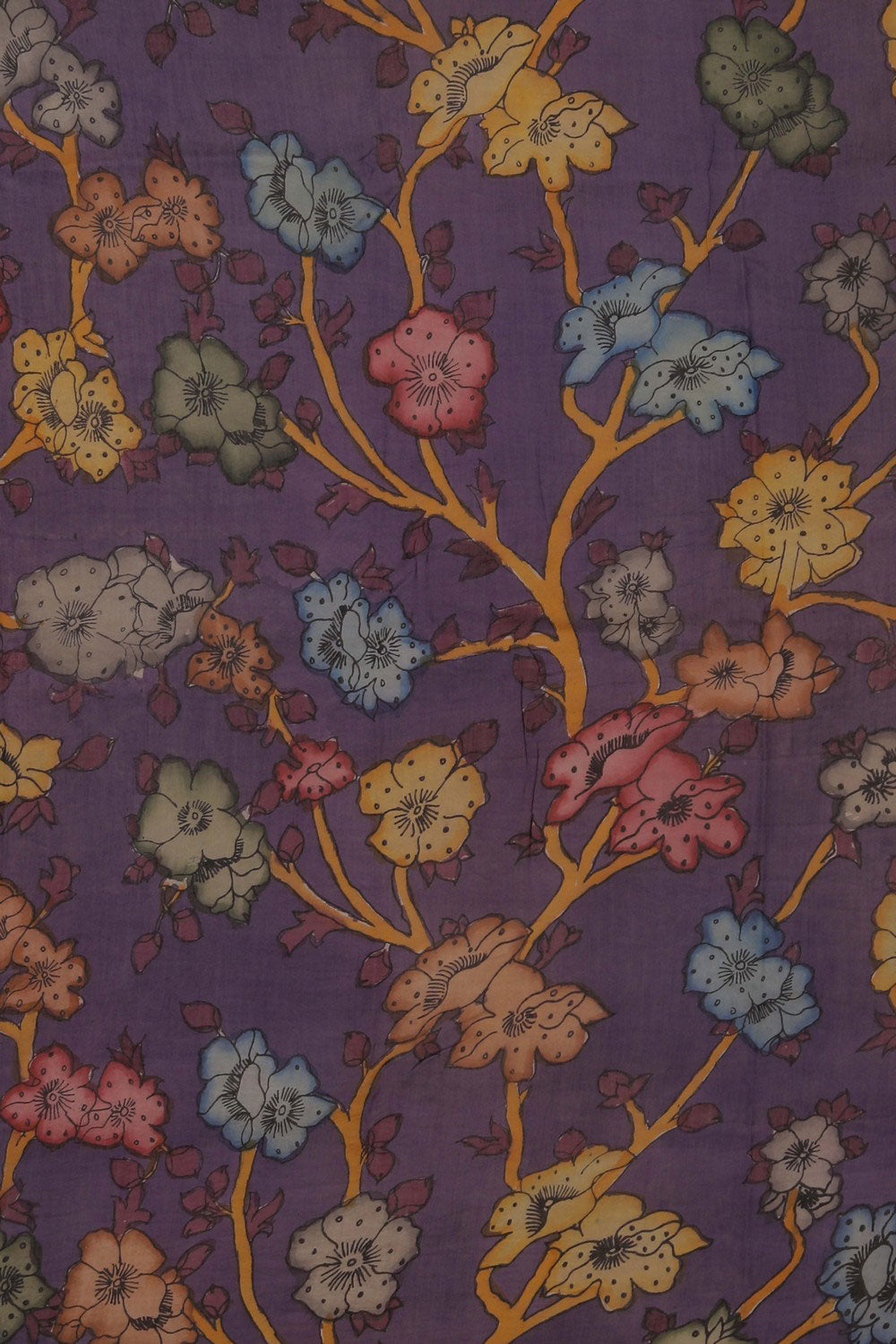 Image of Kalamkari Painting Saree