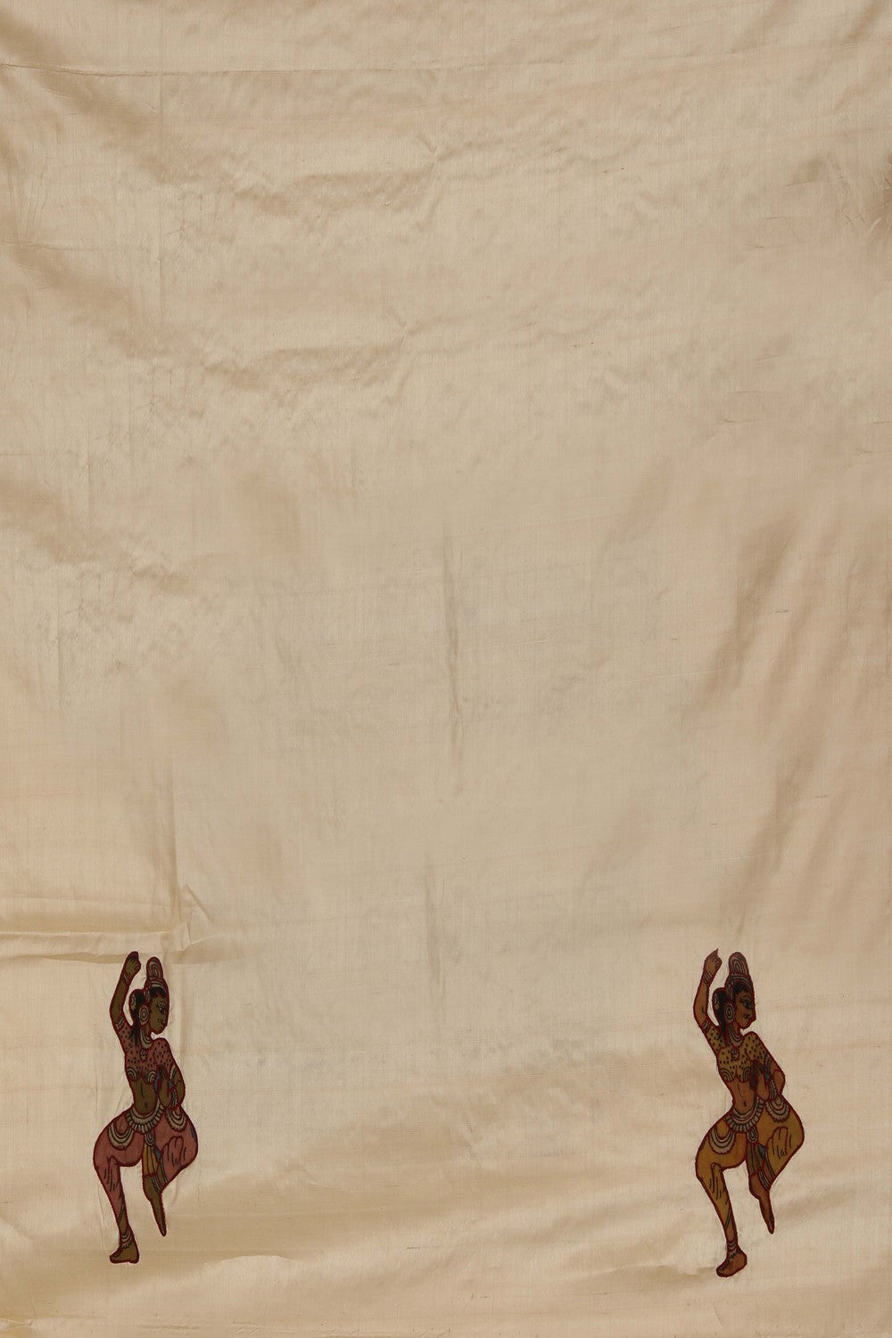 Image of Top Unstitched Tussar Fabric