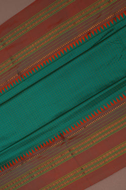 Image of Narayanpet Pure Silk Beige Saree