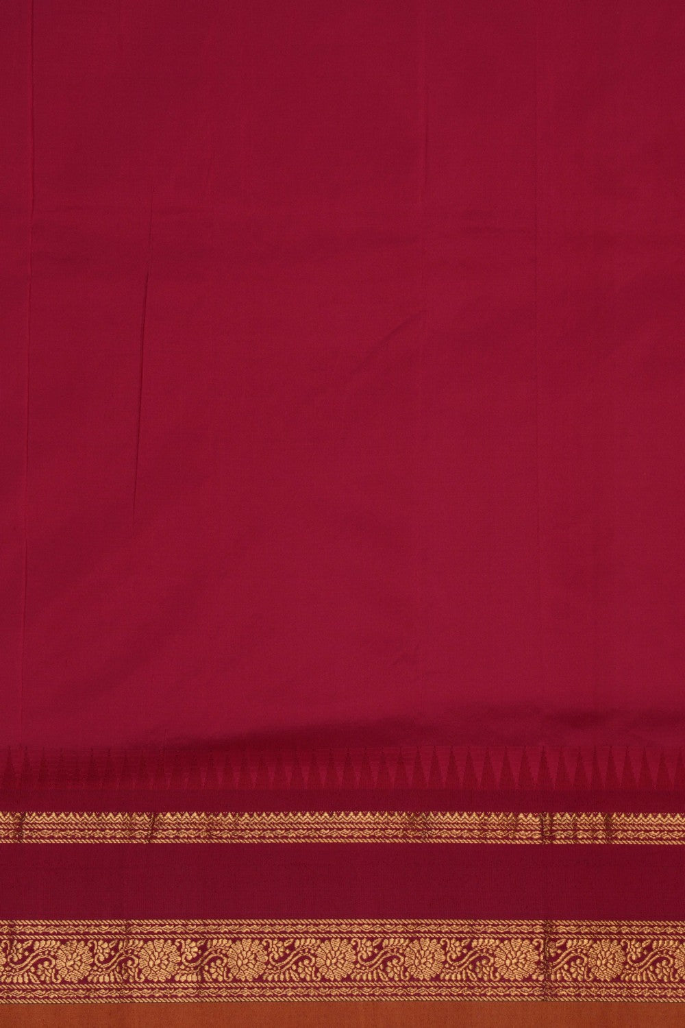 Narayanpet Pure Silk Mustard Saree