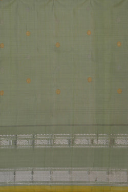 Image of Gadwal Silk Purple Saree