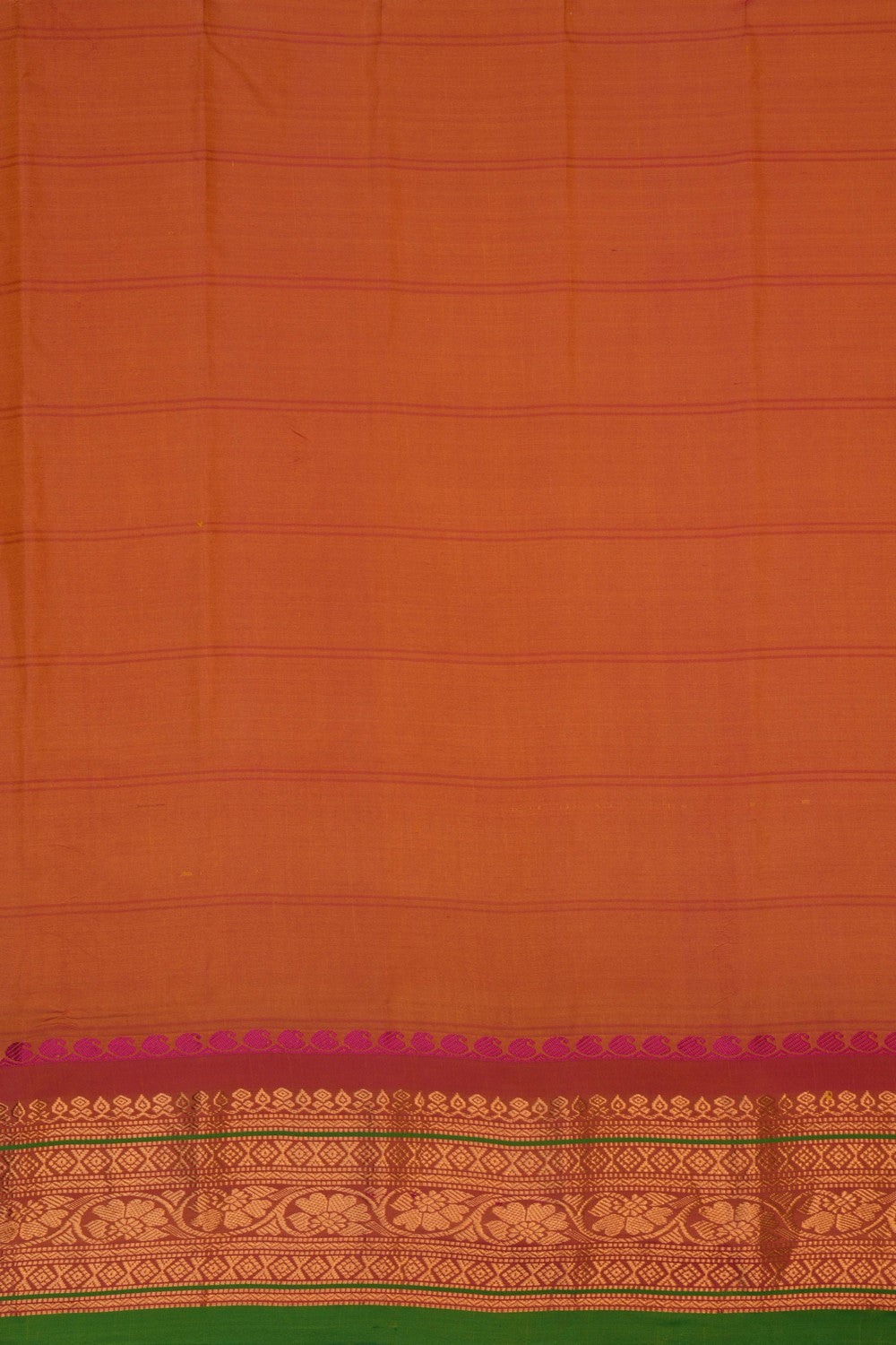 Image of Gadwal Sico Kattam Beige Saree