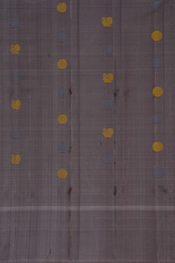 Image of Gadwal Silk Grey Saree