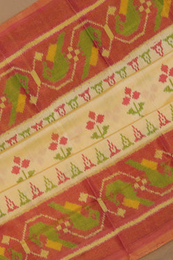 Image of Rajkot Silk Cream Saree