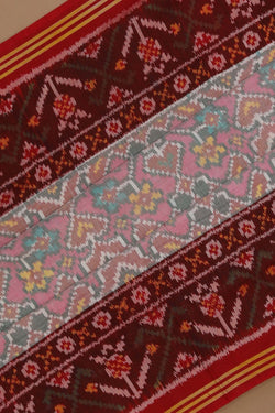 Image of Rajkot Silk Purple Saree